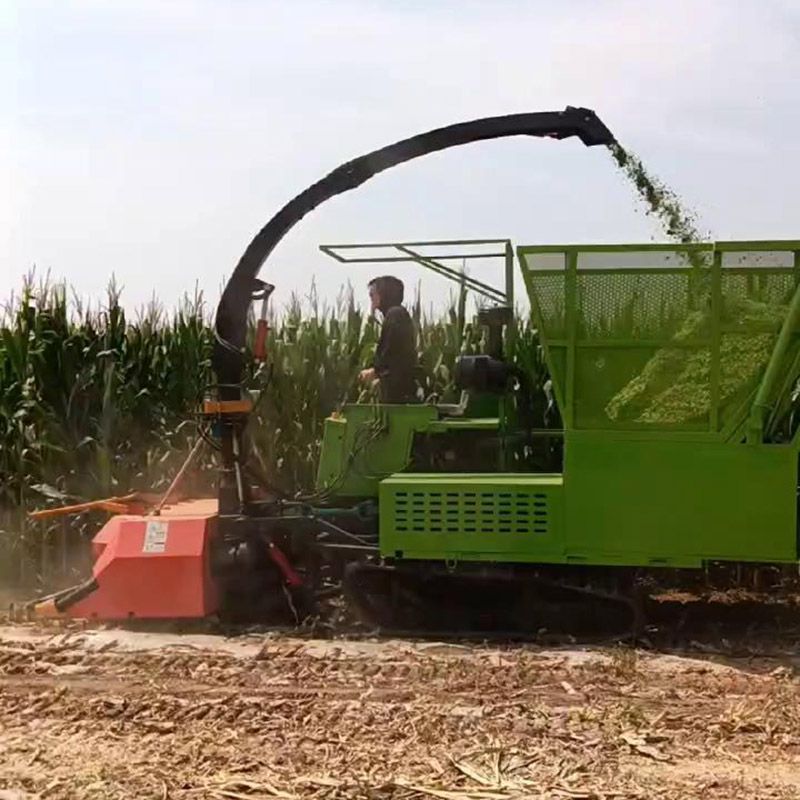 履帶圓盤青儲(chǔ)機(jī)視頻 