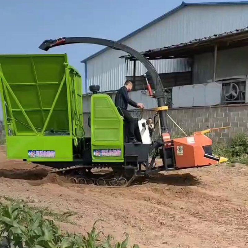 履帶圓盤(pán)青儲(chǔ)機(jī)視頻 